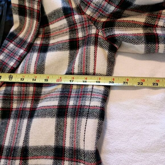 Vintage White Stag Plaid Wool Blazer Women’s Size 10 Preppy Academia - Picture 4 of 9